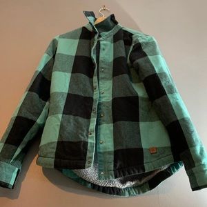 Fleece lined jacket